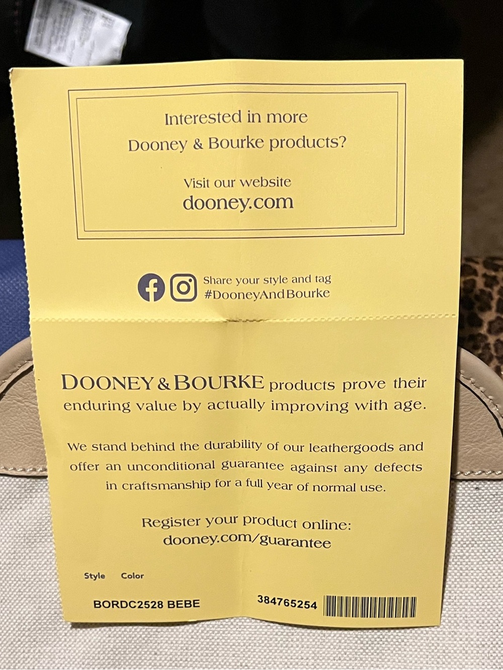Dooney & Bourke Fuchsia Crossbody Bag NWT - Picture 3 of 9